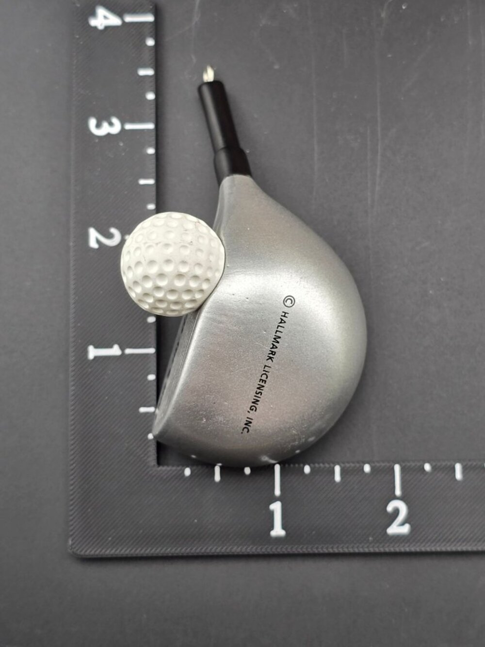 Hallmark How's My Driving Ornament Golf Club and Ball 3.5" - Picture 9 of 9